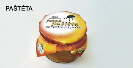 Jemná Paštéta <br> zo pštrosej pečene 150g